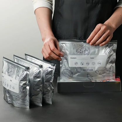 (30pcs )Reusable Aluminum Foil Sealable Storage Bags