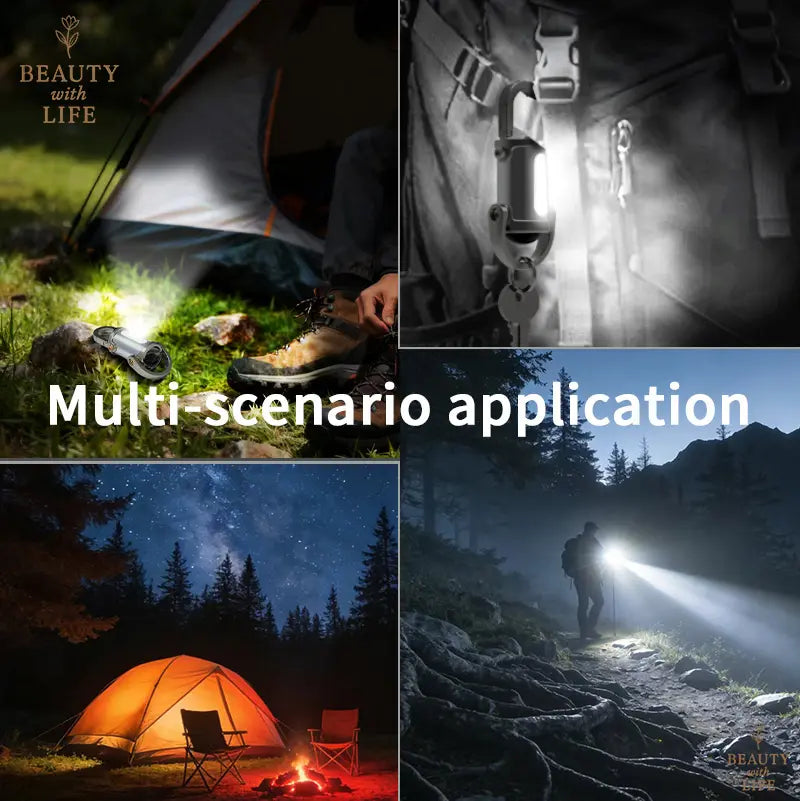 Rechargeable Mini Keychain Flashlight🌟Super Bright