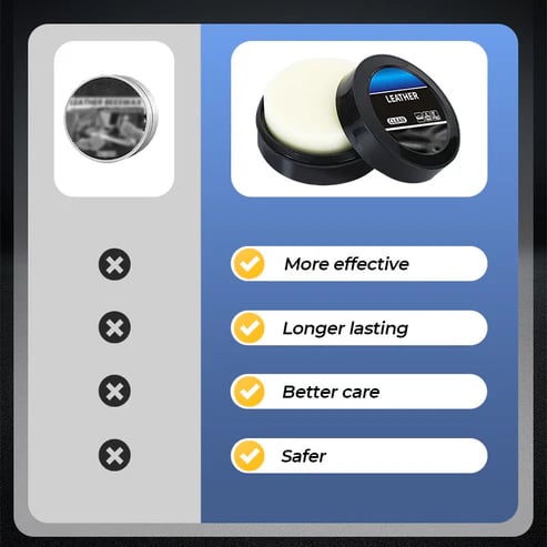 Cleaning and care cream &Cleaning paste for leather care
