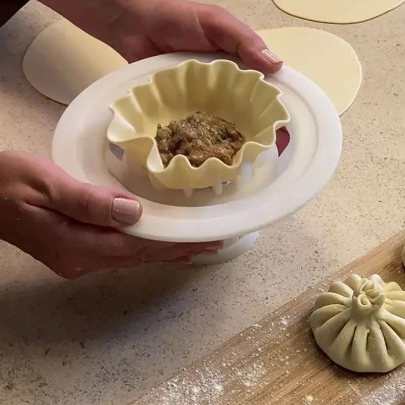 Flower Shaped Bun & Dumpling Machine💥