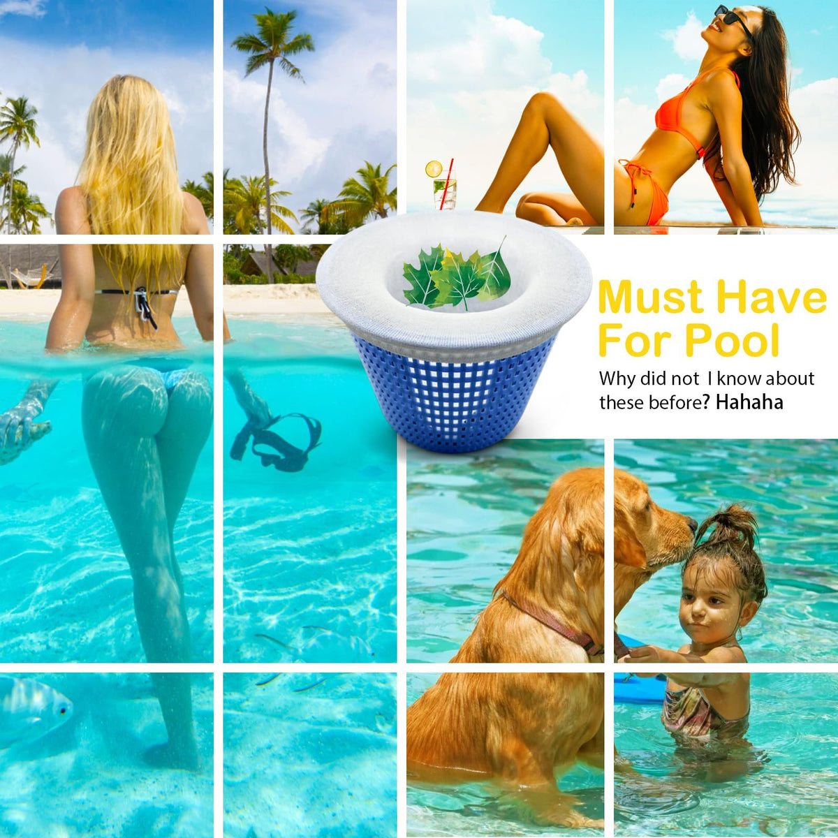 ✨Special Sale - 49% OFF✨Pool Skimmer Socks for Skimmer Basket Clean