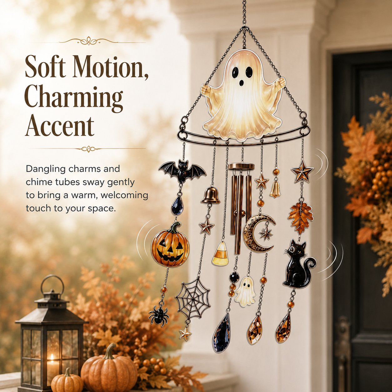 🔥Halloween Early Bird Special: Enjoy 49% off ghost wind chimes👻