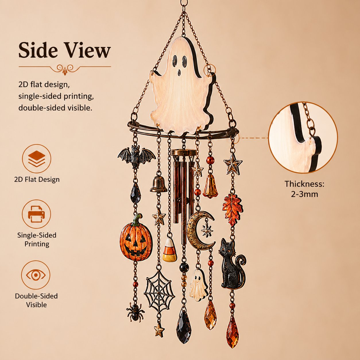 🔥Halloween Early Bird Special: Enjoy 49% off ghost wind chimes👻