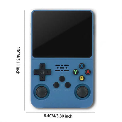 R36S Retro Handheld Game Console – 3.5" IPS Screen, Linux System, 3000mAh Battery, Preloaded Games