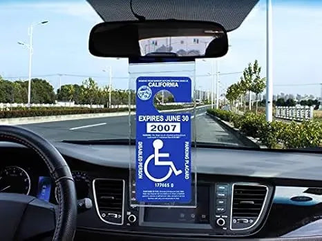 🔥🚗 Handicap Parking Placard Holder( 2 Pcak )
