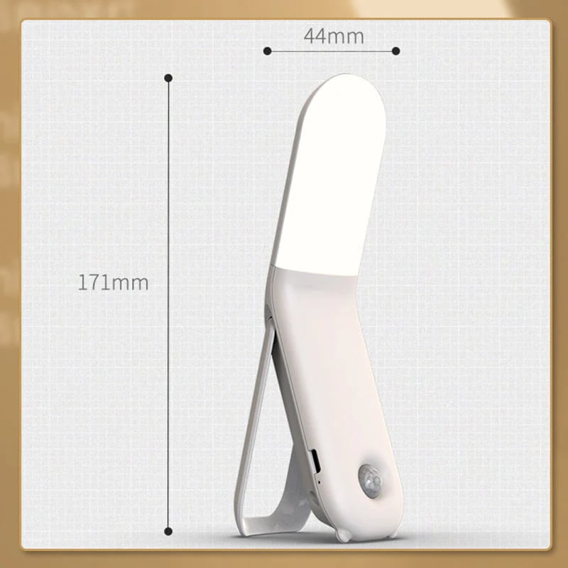 Magnetic 3-Color Adjustable LED Night Light (Touch Control Only)