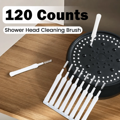 Shower Head Cleaning Brush Set – Flexible, Scratch-Free & Deep-Reach
