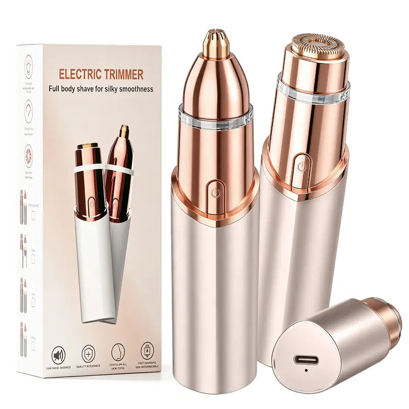 2 in 1 Facial & Eyebrow Hair Trimmer