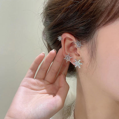 ✨Diamond And Zirconia Earrings Without Holes