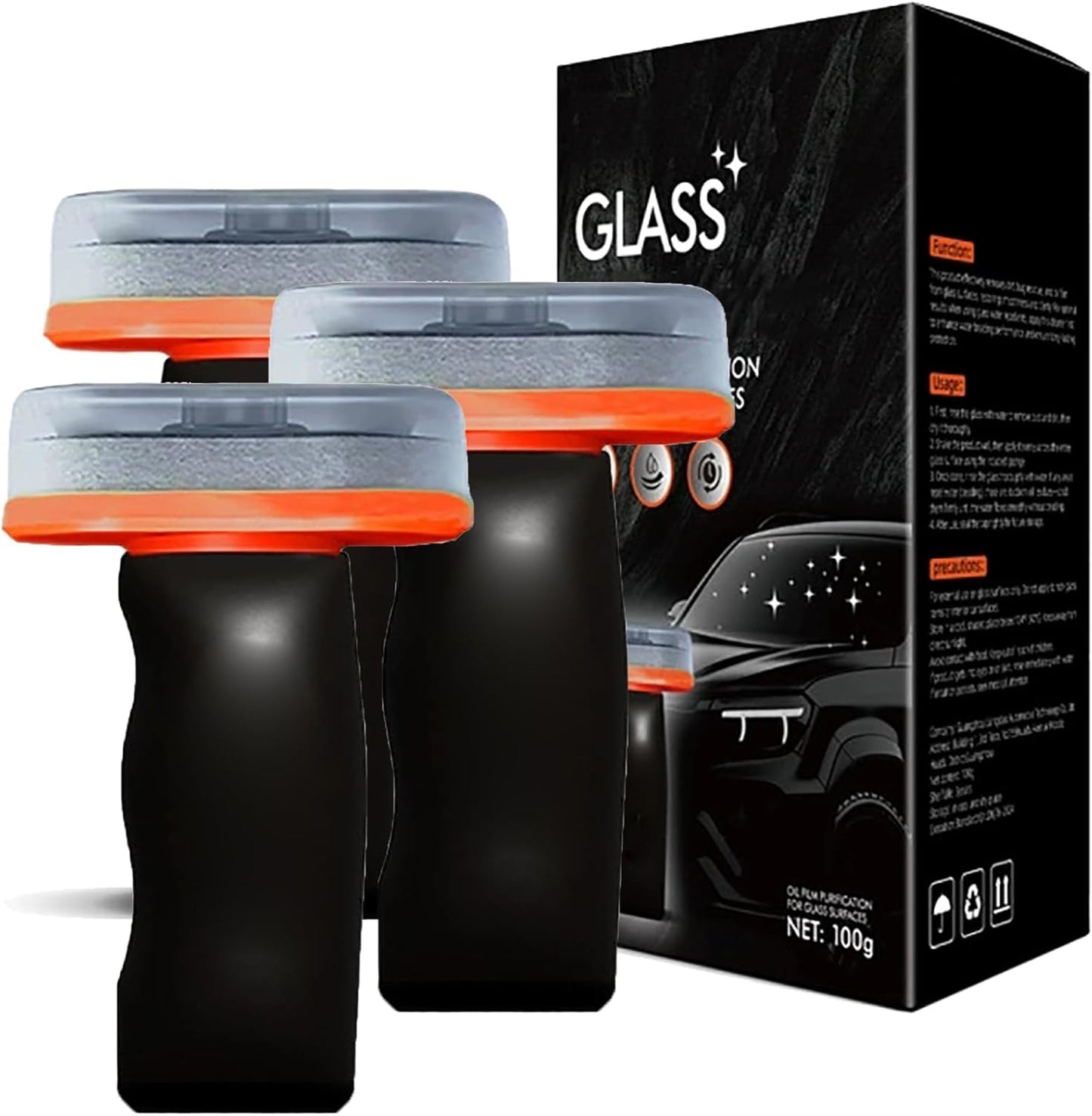 🔥 LAST DAY 50% OFF-Glass Guard, Glass Cleaner, Automotive Oil Film Cleaning Brush