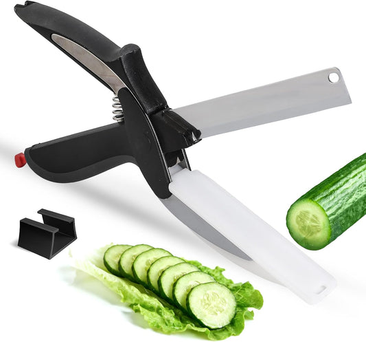🔥✨Tijeras de Cocina 2 en 1 para Alimentos