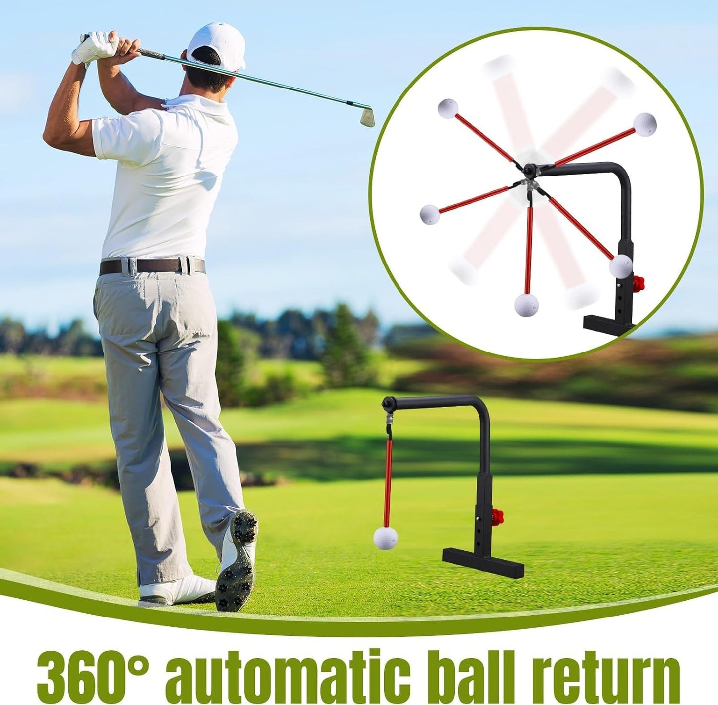 💥🏌️‍♂️Golf Swing Trainer – Practice more scientifically for a better swing.