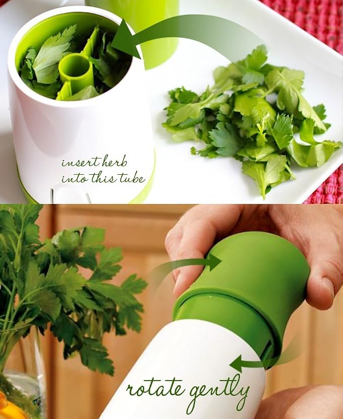 🌿 Manual Herb Grinder & Spice Shredder – No-Electric Kitchen Chopper