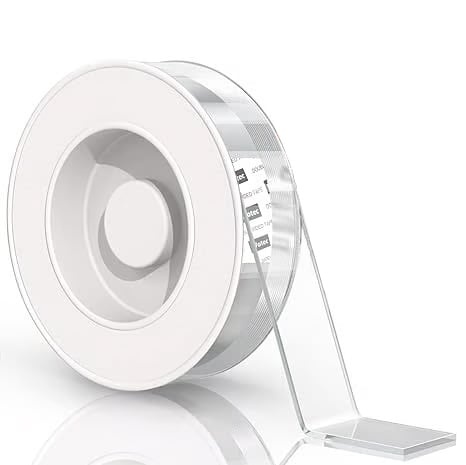 ✨✨Extra Large Double Sided Tape, Clear & Tough Nano Tape, Multipurpose Mounting Tape