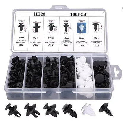 🔥100pcs Car Clip Set  - Buy 3 Get 1 Free