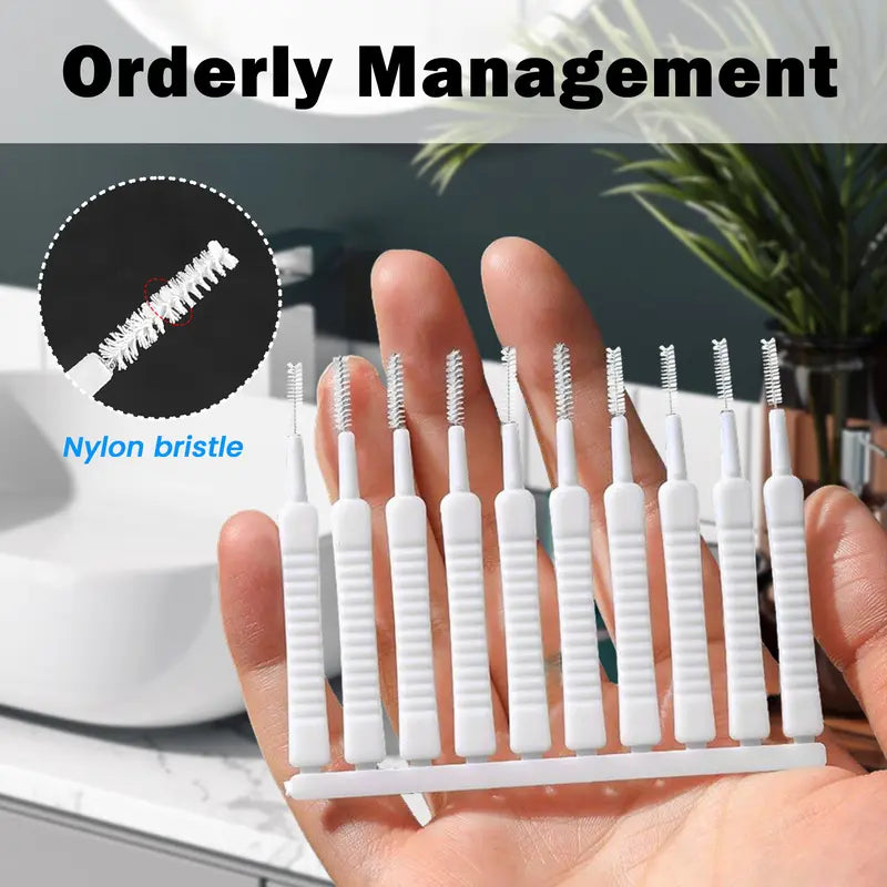 Shower Head Cleaning Brush Set – Flexible, Scratch-Free & Deep-Reach