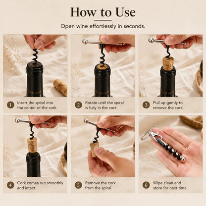 🔥 50% OFF🍾Mini Portable Pocket-Sized Wine Opener🍷