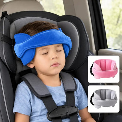 📢📢49% OFF !! ⏰😴 Kids Car Seat Head Support Strap | Toddler Sleep Head Stabilizer for Car Travel
