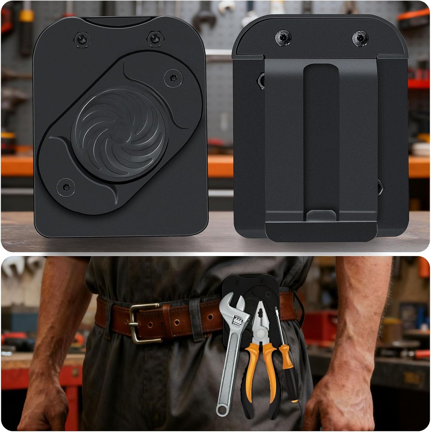 ⏰🛠️ 360° Rotating Magnetic Tool Clip - Free Your Hands & Double Efficiency🎯