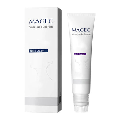 💦Reduces Wrinkles and Double Chin,Five Rollers for All Around Massage,Neck Firming Cream
