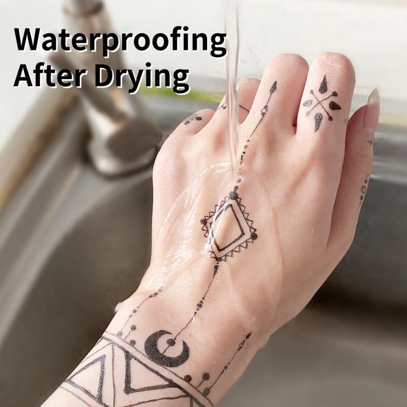💥Temporary Tattoo Markers Set-10-Color Body Art Pens🌈