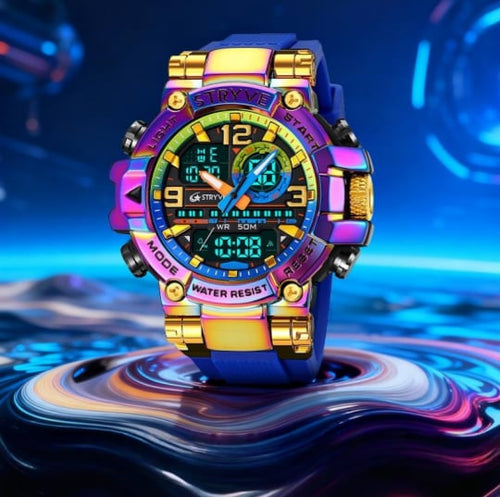 Men's Colorful Punk Style Quartz Watch🔥Selling fast!🔥