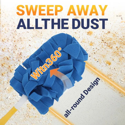 🔥Electrostatic Dust Removal Brush - Refills Multisurface 360° Larger Size Dusters with 6X Microfibers