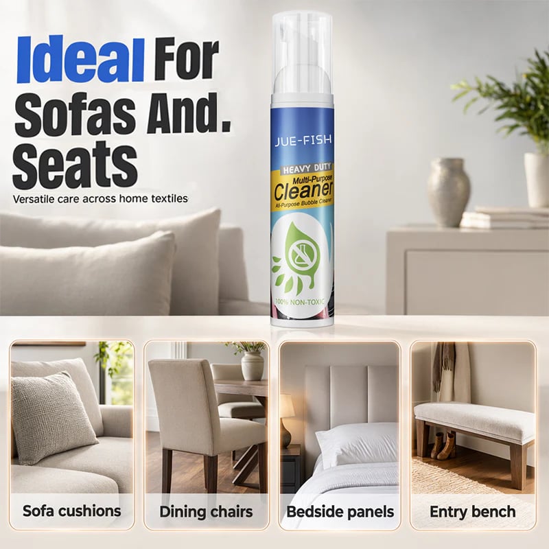 🧼 50% OFF NOW! 💨 Heavy Duty Multi-Purpose Foam Cleaner – Removes grease, stains & odours – Perfect for cars, kitchens, upholstery & more – powerful yet gentle ✨🚗🏠