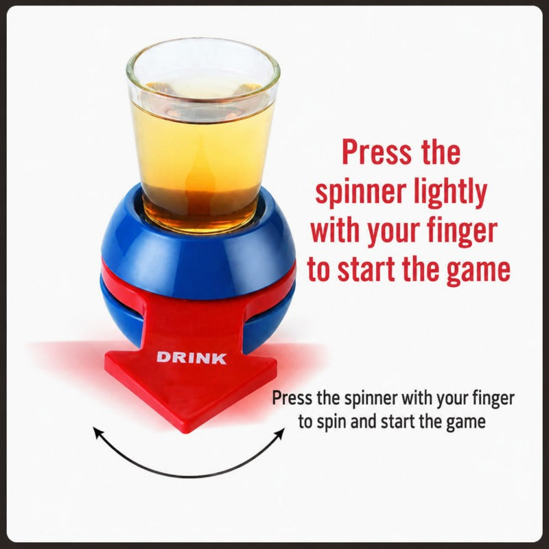Instant Drinking Game Spinner