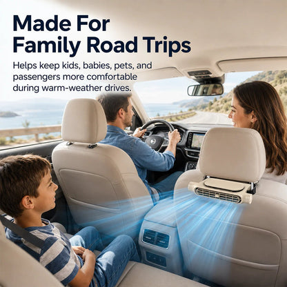 Rechargeable Car Seat Cooling Fans