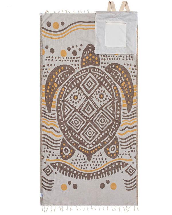 ⏰49% OFF - 🏖️2-in-1 Convertible Towel & Backpack with Inner Zip Pocket & Sand-Repelling Fabric