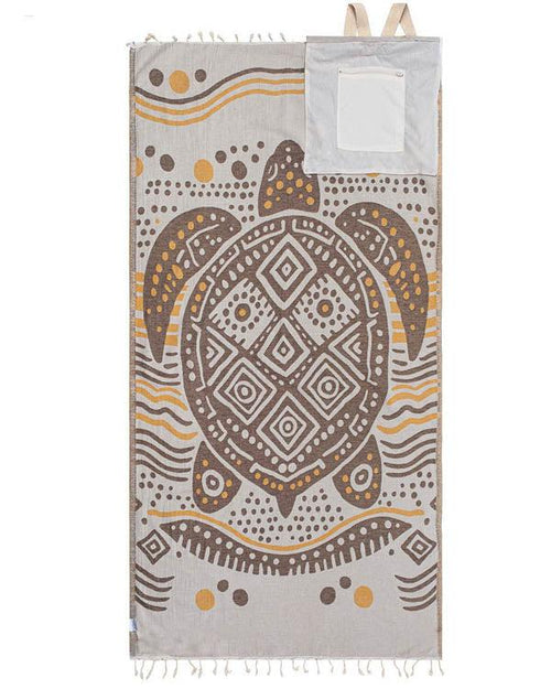 ⏰49% OFF - 🏖️2-in-1 Convertible Towel & Backpack with Inner Zip Pocket & Sand-Repelling Fabric