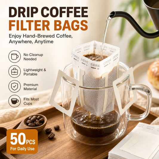 Filtros de café colgantes seguros