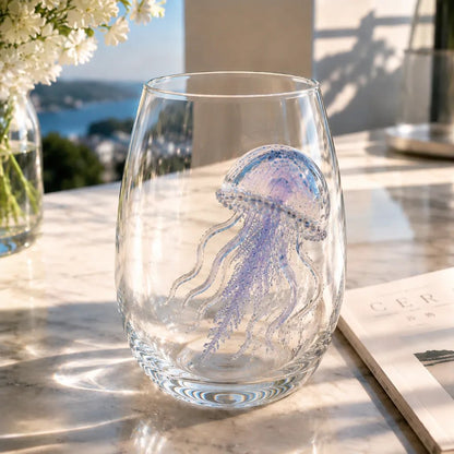 🔥HOT SALE🔥🌊Artisanal Blue Ringed Octopus Glassware