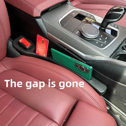 🔥Last Day 50% OFF🔥 Universal Car Seat Gap Filler Strip – Anti-Drop Pad with Seatbelt Slot