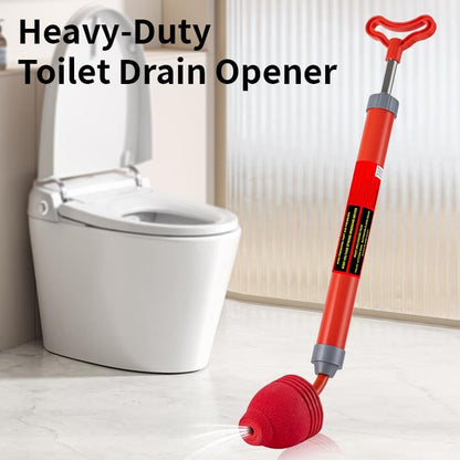 One-shot toilet plunger