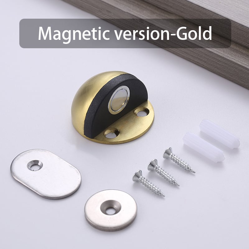 HOT SALE🔥  Hidden Stainless Steel Rubber Dual-use Door Stopper Door Holders