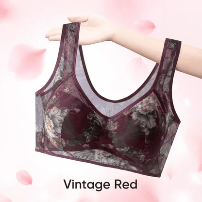 🎁 Super gather bra | Ice Silk Lace Cooling Comfort Bra