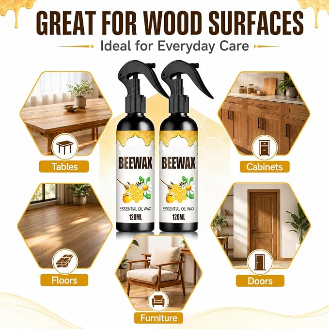 Natural Micro-Molecularized Beeswax Spray