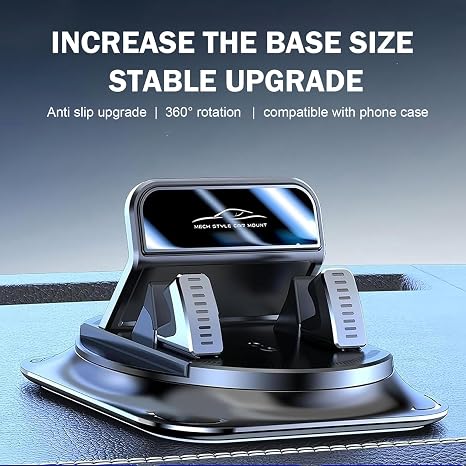 360° Rotatable & Retractable Car Phone Holder – Driving Safety Evolved