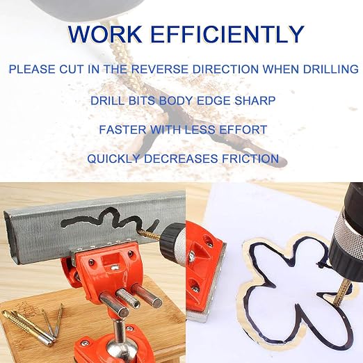 Multipurpose Twist Drill Saw Bits Set