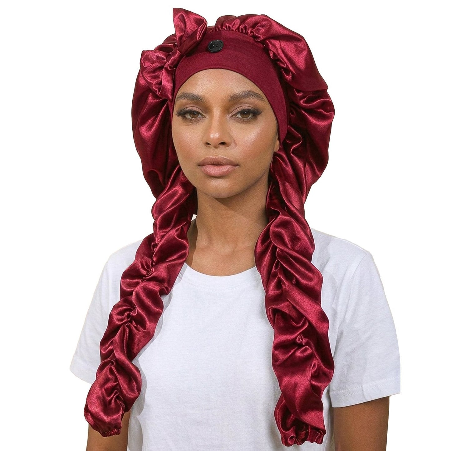 🔥Silk Bonnet for Long Curly Hair