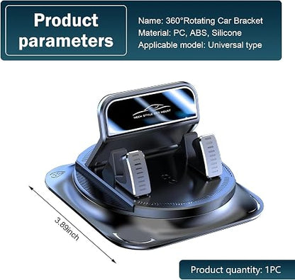 360° Rotatable & Retractable Car Phone Holder – Driving Safety Evolved