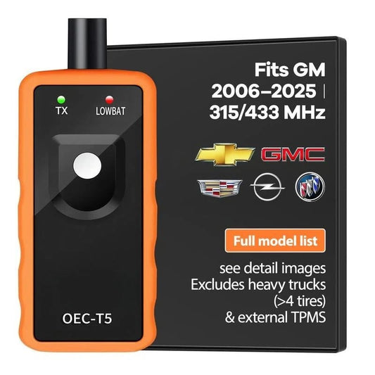 Herramienta de reinicio TPMS de GM