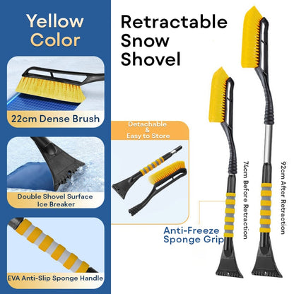 ❄Anti-Scratch Snow & Ice Tool | Cut Prep Time to 5 Mins! -40°F Resistant