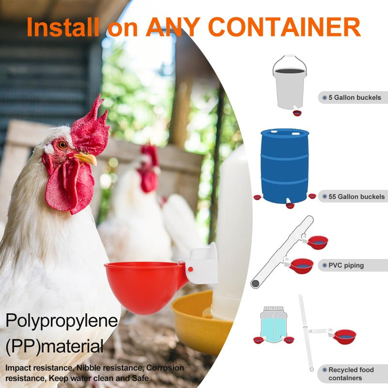 Self-Refilling Coop Waterer