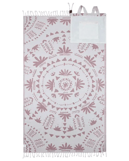 ⏰49% OFF - 🏖️2-in-1 Convertible Towel & Backpack with Inner Zip Pocket & Sand-Repelling Fabric