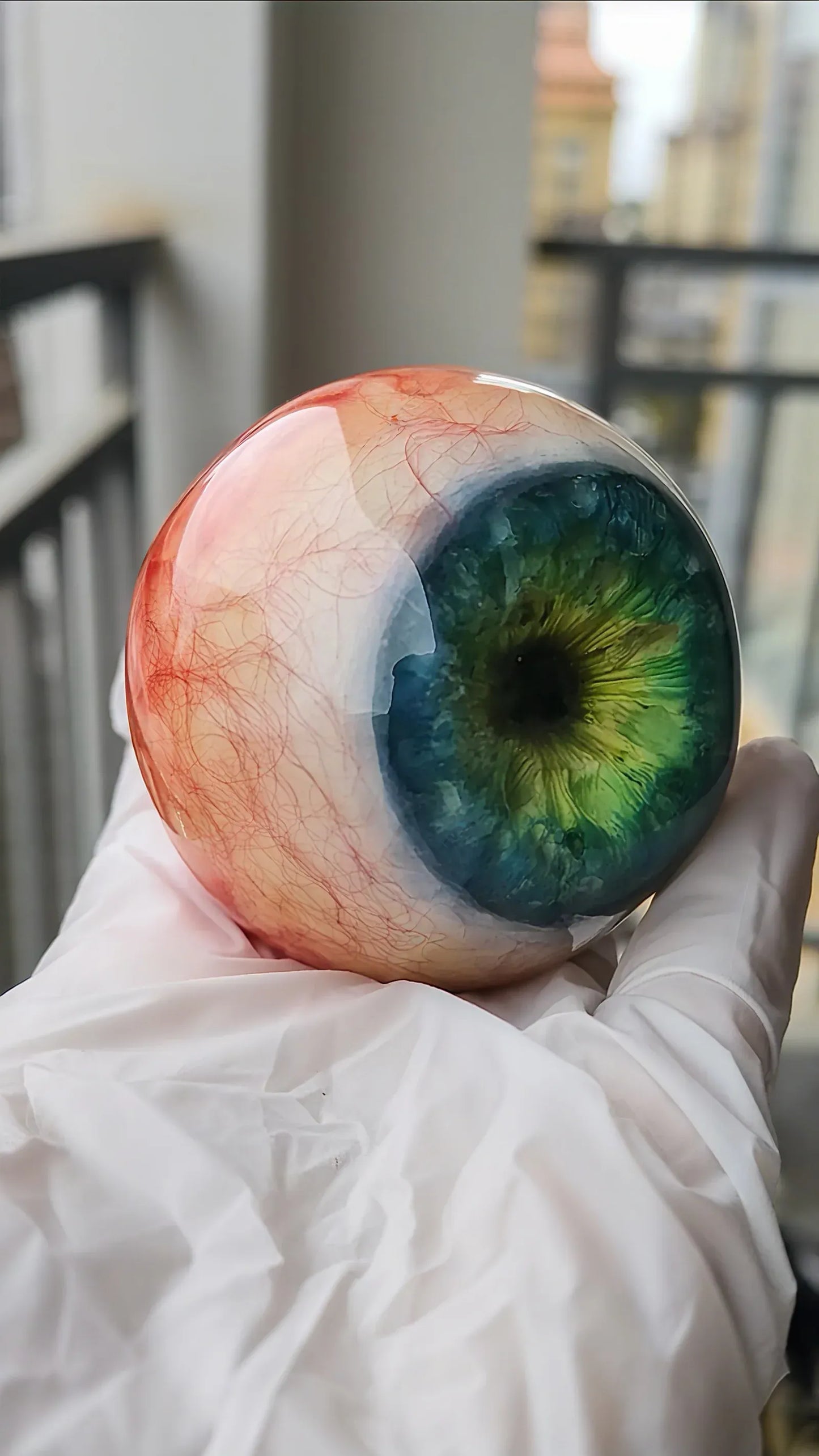 ⚡️ Hyper-Realistic Monster Eye Decor👁️