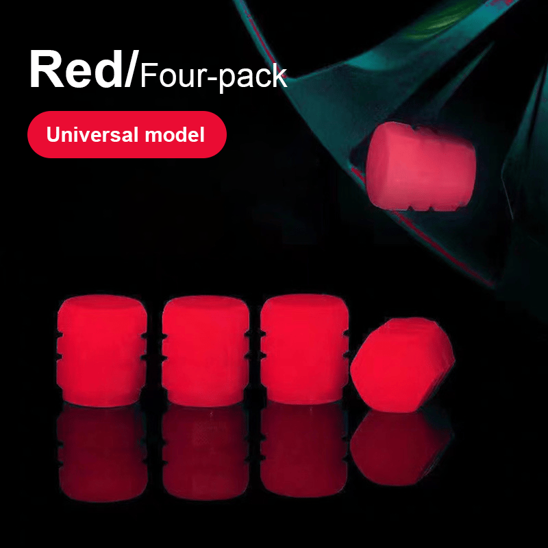 🔥🚗Glow-in-the-Dark Tire Caps 💡