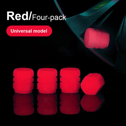 🔥🚗Glow-in-the-Dark Tire Caps 💡